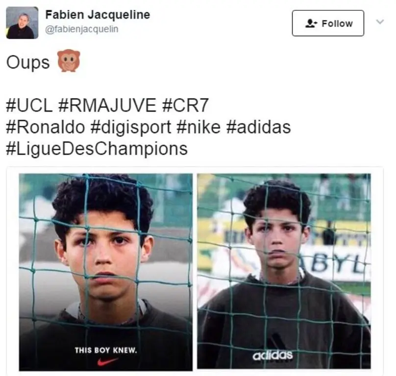 Cristiano Ronaldo (twitter.com/fabienjacquelin)