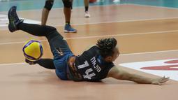 Jakarta BNI 46 menang 3-2 (25-18, 20-25, 25-16, 23-25, 15-12), dalam lanjutan PLN Mobile Proliga 2022. (Bola.com/M Iqbal Ichsan)