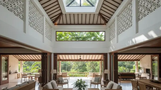 Rumah Mungil High Ceiling Anti Pengap dan Terasa Luas