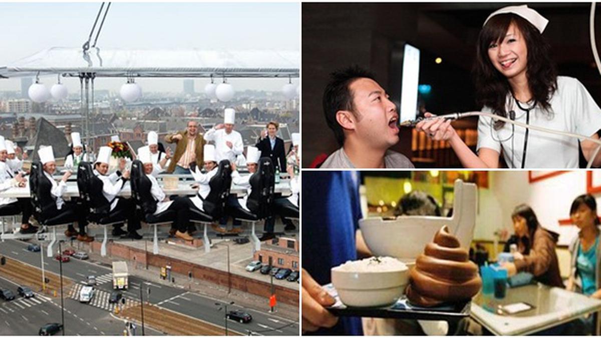 14 Restoran Dengan Penyajian Makanan Yang Tidak Biasa di Dunia - Photo