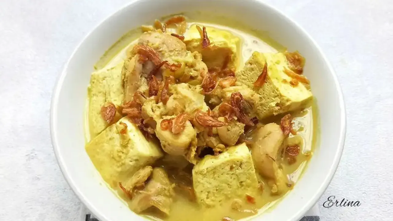 Kari Ayam Rendah Kolesterol tanpa Santan (Foto: Erlina via Cookpad)