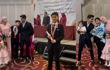 10 Potret King Faaz Wisuda SD, Kehadiran Sang Ayah Sambung, Sonny Septian  Langsung Banjir Pujian - Bangga Banget