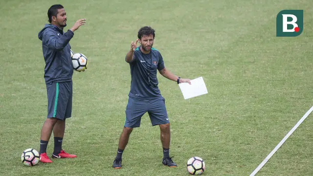 Latihan Timnas Indonesia U-23