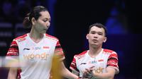 Pasangan ganda campuran Rinov Rivaldy/Gloria Emanuelle Widjaja kembali dipercaya saat Indonesia menghadapi Thailand&nbsp;pada laga perempat final Piala Sudirman&nbsp;2025 di&nbsp;di Xiamen Fenghuang Gymnasium, Jumat (2/5).&nbsp;(foto: PBSI)