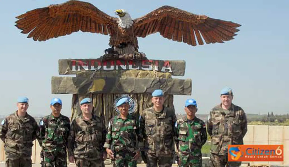 Citizen6, Lebanon: Pasukan perdamaian Indobatt melakukan latihan bersama dengan Pasukan perdamaian Prancis di Lebanon. (Pengirim: Badarudin)