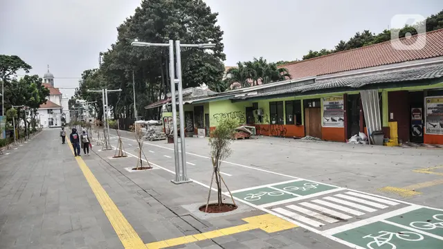 Wajah Baru Jalur Pedestrian Kota Tua