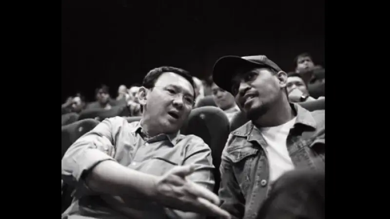 Ahok dan Glenn Fredly