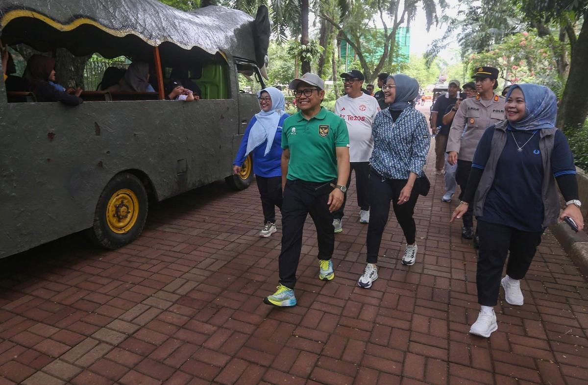 Cak Imin kunjungi Taman Margasatwa Ragunan