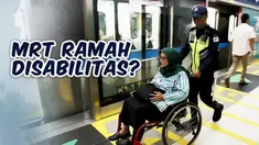 MRT Jakarta harus bisa diakses oleh seluruh warga yang berdomisili di DKI maupun dari luar kota, termasuk para disabilitas. Sudahkah MRT di Jakarta ramah disabilitas?