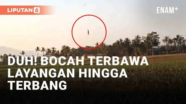 Belakangan langit sejumlah daerah di Indonesia dihiasi layang-layang. Tak sedikit warga yang menerbangkan layang-layang berukuran besar. Namun aksi menerbangkan layang-layang raksasa ini justru diwarnai insiden. Seperti video yang viral berikut ini, ...