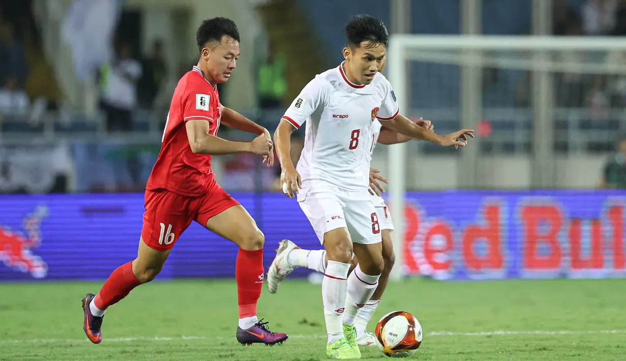 Di menit ke-23, Ragnar Oratmangoen berhasil menggandakan keunggulan Indonesia. Dan pada masa tambahan waktu Ramadhan Sananta menutup pesta gol Garuda di kandang Vietnam. Indonesia unggul 3-0 atas Vietnam. (Foto: Dok PSSI)