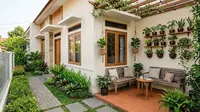 8 Model Teras Samping untuk Rumah yang Tidak Punya Halaman Depan Luas, Solusi untuk Lahan Terbatas
