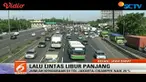 Libur panjang membuat  ruas tol di beberapa wilayah mengalami peningkatan jumlah kendaraan.