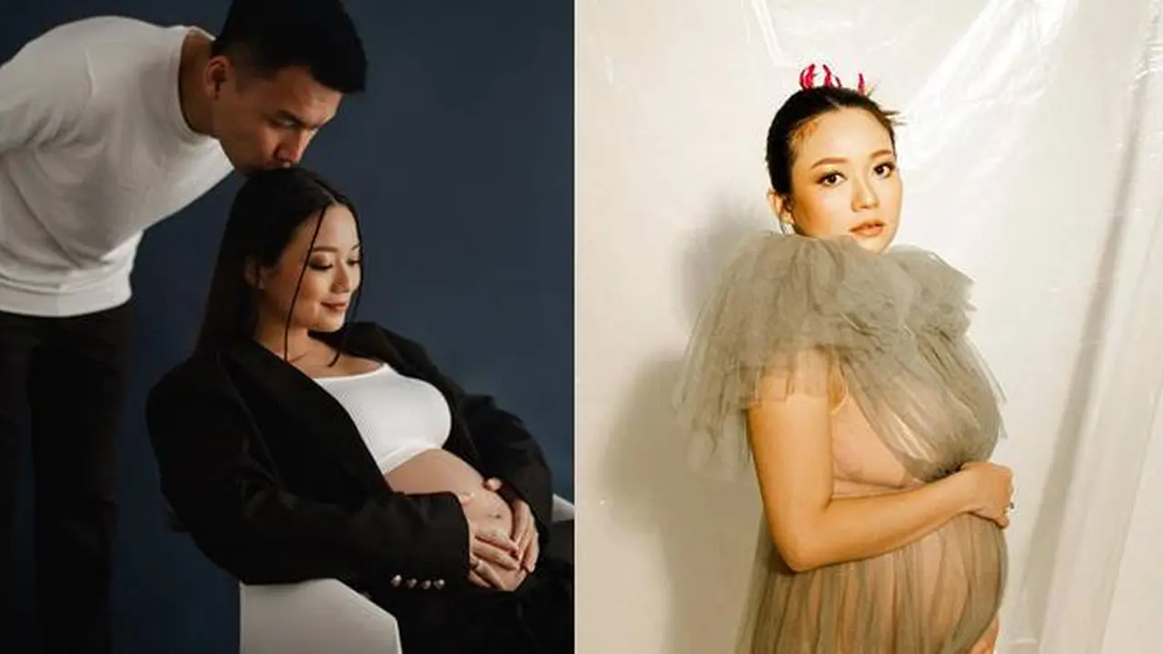 Hamil Anak Pertama, Ini 6 Maternity Shoot Stella Cornelia dan Fendy Chow yang Menawan