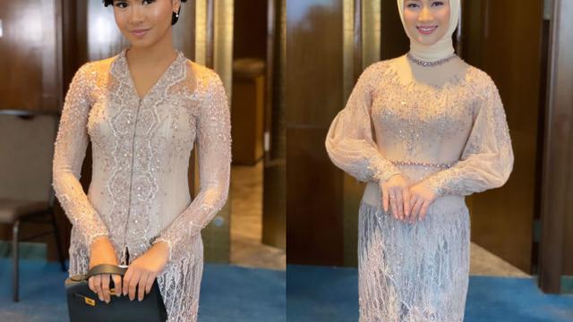 Potret Penampilan Para Bridesmaid di Acara Pernikahan Lesty Kejora dan Rizky Billar. (Sumber: Instagram/guginugraha)