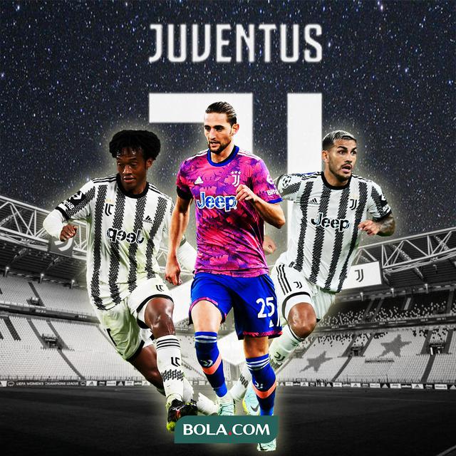Juventus - Juan Cuadrado, Leandro Paredes, Adrien Rabiot