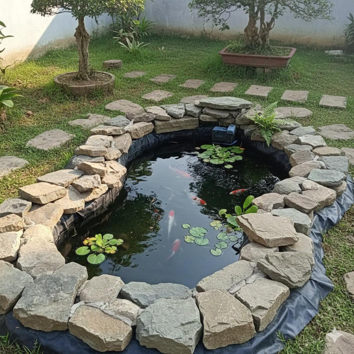 Budget Tipis tapi Mau Rumah Lebih Hidup? 10 Model Kolam Ikan Minimalis Ini Bisa Jadi Solusi