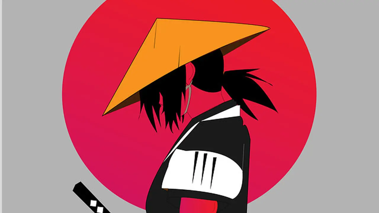 Ilustrasi samurai