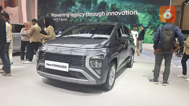 Hyundai Stargazer di GIIAS 2024. (Liputan6.com/Arief Aszhari)