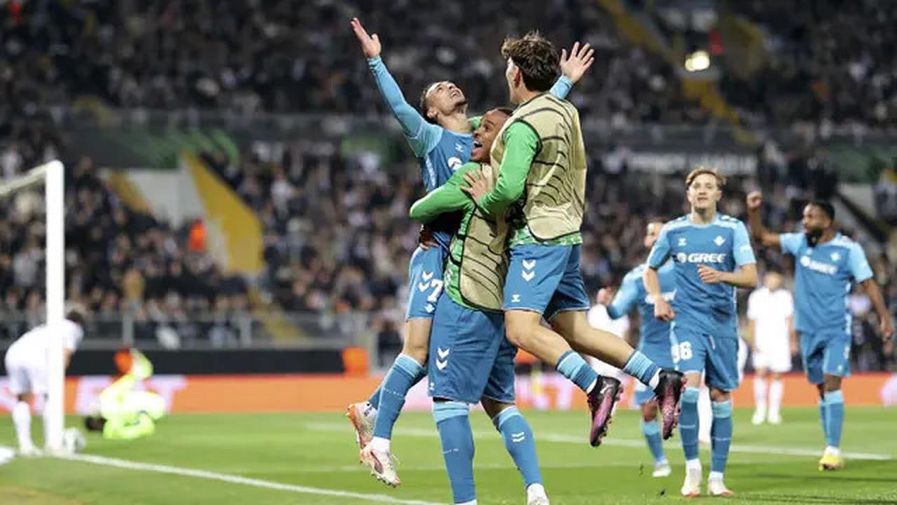 Foto: Aksi Berkelas Antony saat Cetak Gol dan Assist untuk Kemenangan Real Betis di Conferece Lague