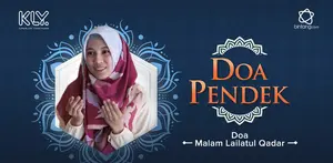 Artinya: "Ya Allah, sesungguhnya Engkau Maha Pemberi ampunan dan menyukai orang yang memohon ampunan, maka ampunilah aku." (HR. Tirmidzi dan Ibnu Majah)