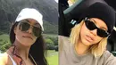 Sama-saa memakai kacamata hitam, mana yang lebih cantik menurut kamu? (HollywoodLife)