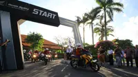 Honda Big bike Indonesia Tour menempuh jarak hampir 400 kilometer.