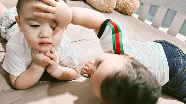 Playdate Athar anak Citra Kirana dan Ukkasya putra Zaskia Sungkar (Foto: Instagram/@citraciki)