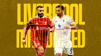Prediksi Liverpool vs Manchester United - Liga Inggris. (Bola.com/Gregah Nurikhsani)