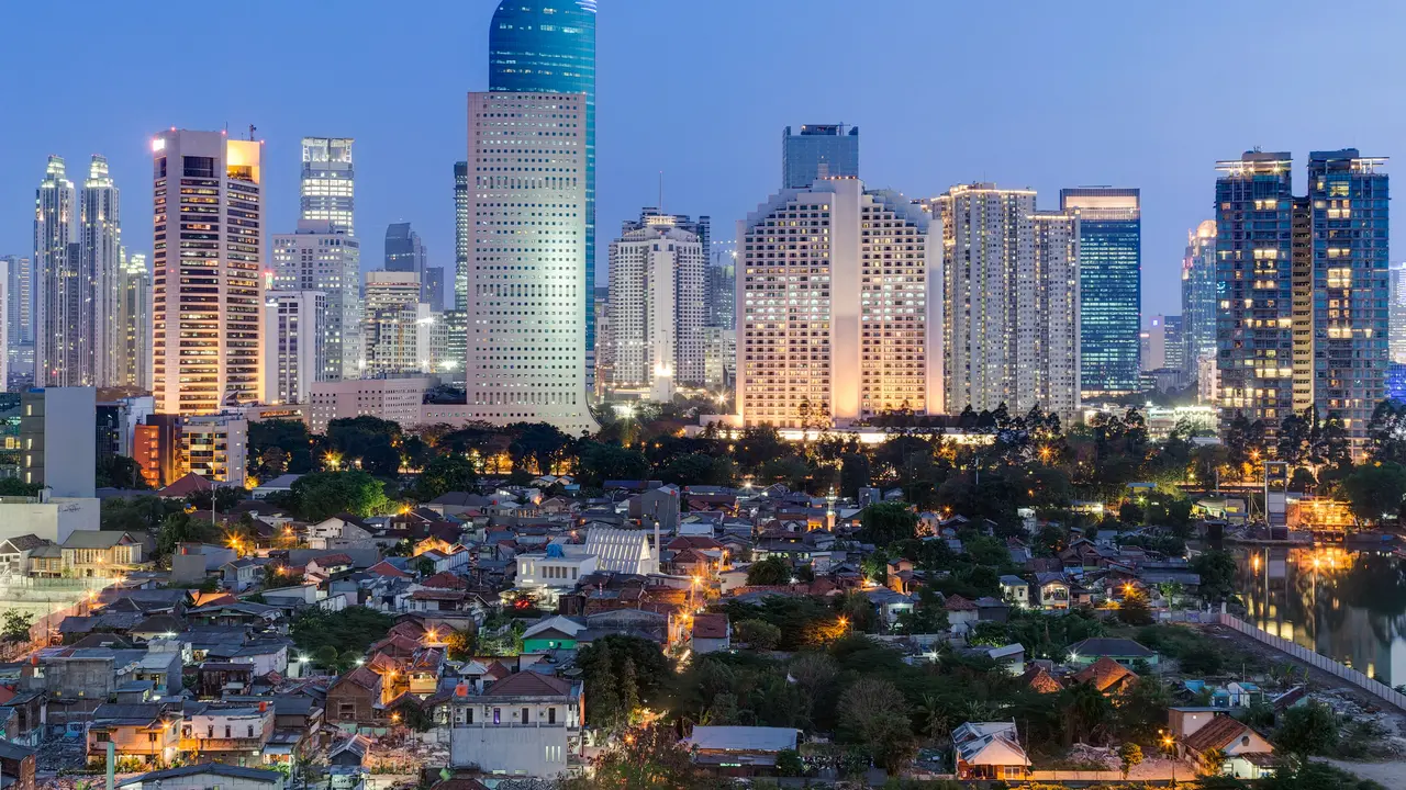 Gedung Bertingkat di Jakarta.