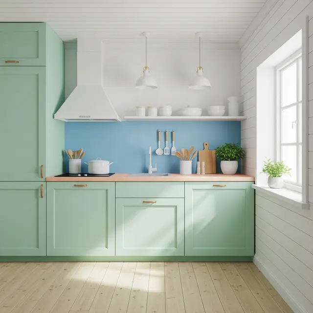 Dapur Kecil Sederhana Tapi Fotogenik untuk Konten Masak