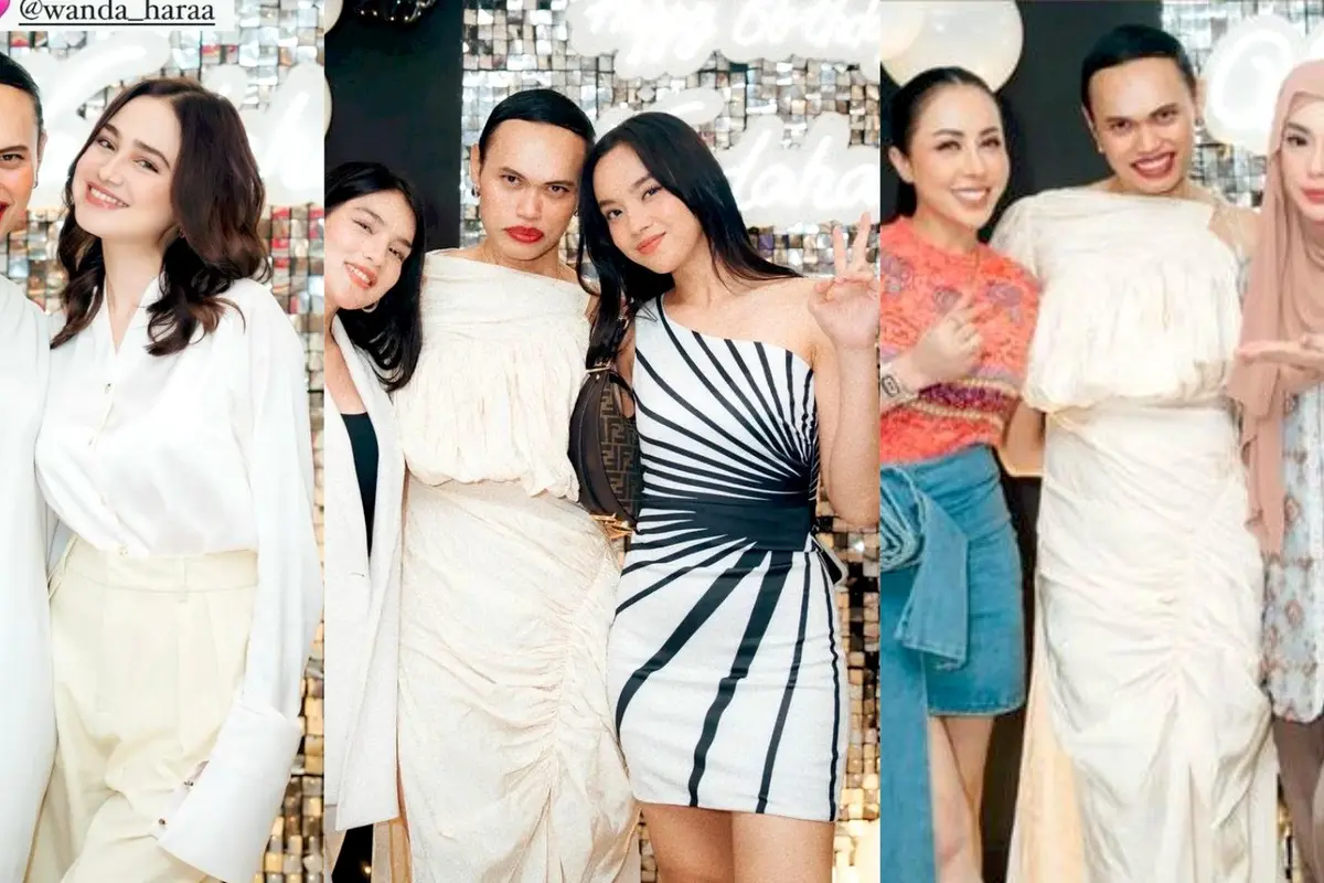8 Adu Gaya Artis di Pesta Ulang Tahun Wanda Hara, Syifa Hadju Tampil Kasual hingga Celine Evangelista Berhijab