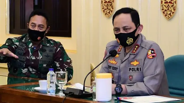 Komjen Gatot dan jenderal andika di DIY. ©2020 Merdeka.com/istimewa