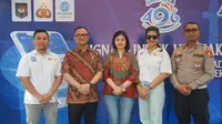 Dalam tema menyambut HUT DKI Jakarta yang ke 496, Bapenda DKI Jakarta dan aplikasi SIGNAL - Samsat Digital Nasional mengadakan sosialisasi secara langsung kepada para wajib pajak kendaraan bermotor DKI Jakarta (Istimewa)