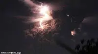 Beredar Video Gunung Kelud Erupsi Disertai Kilatan, Badan Geologi: Hoaks!