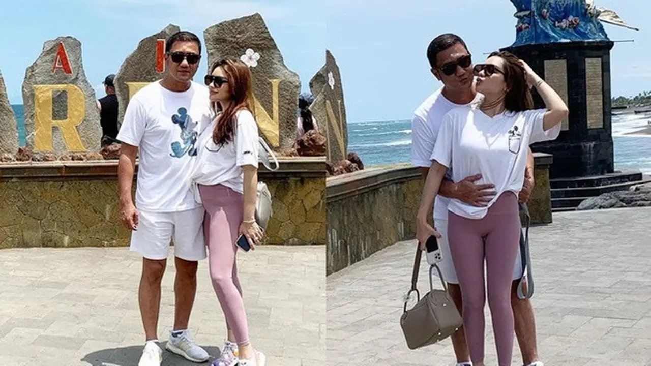 6 Potret Teuku Rafly dan Istri Liburan Berdua di Bali, Mesra Bak ABG Pacaran
