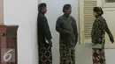 Sejumlah anggota PNS ruang lingkup DPRD, DIY, mengenakan busana tradisional, (31/8). Pemakaian busana tradisional untuk memperingati HUT keistimewaan Yogyakarta ke 4. (Liputan6.com/Boy Harjanto)