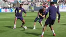 Jude Bellingham dkk pada laga terakhirnya terbilang belum mampu menorehkan hasil manis jelang Euro 2024. (Adrian DENNIS / AFP)