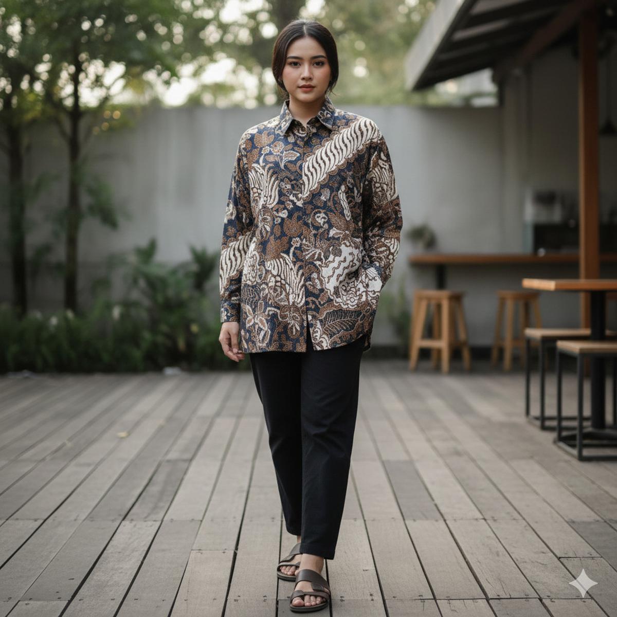 9 Model Atasan Batik Etnik Terbaru 2026, Kombinasi Tradisional dan Modern yang Stylish