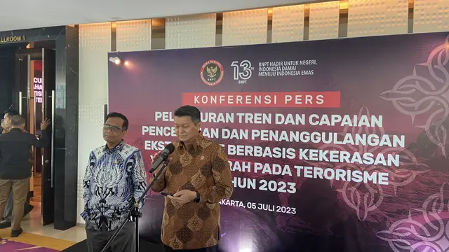 Kepala Badan Nasional Penanggulangan Terorisme (BNPT) Komjen Pol Rycko Amelza