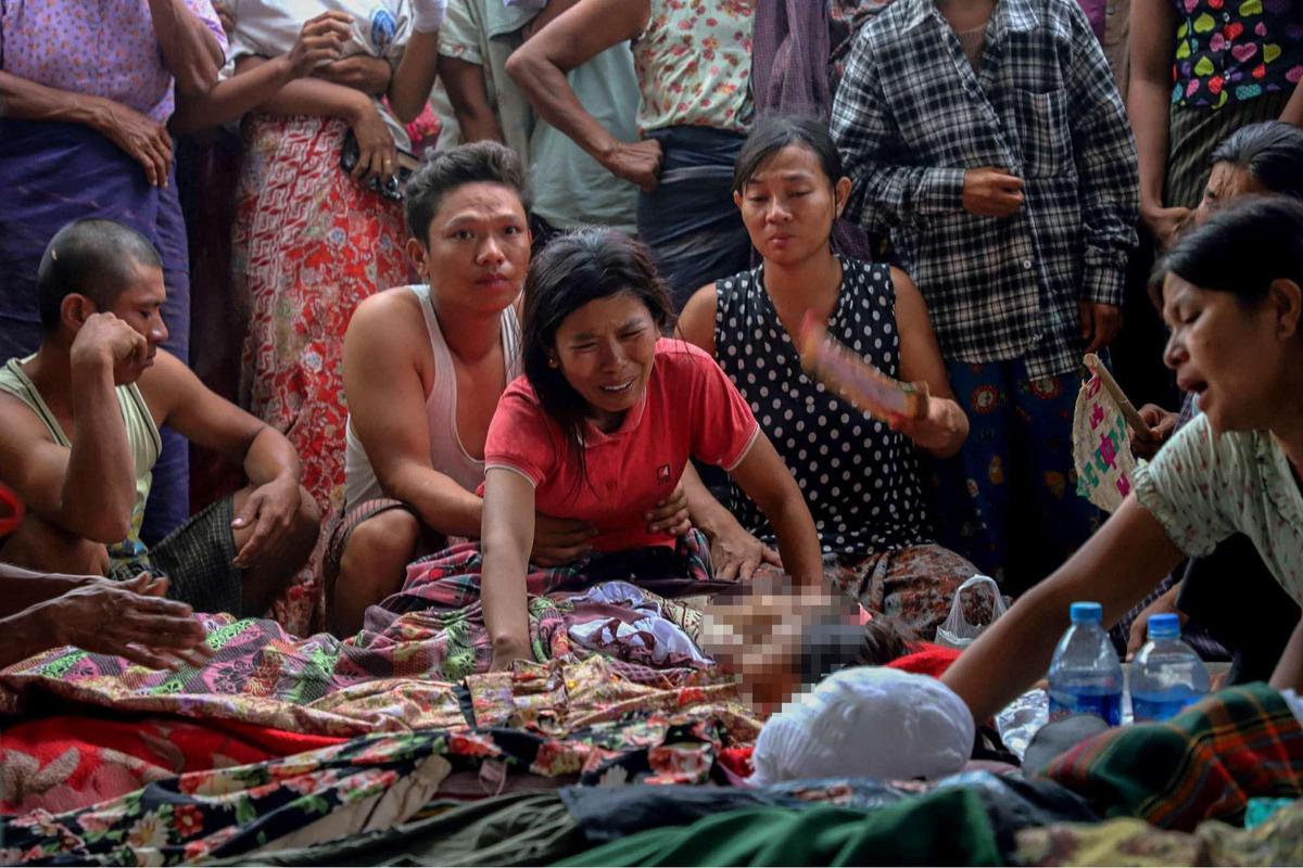 Junta Militer Myanmar serang sekolah
