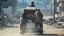 Hingga saat ini, lebih dari 36.500 warga Palestina meninggal dunia menjadi korban serangan militer Israel di Gaza, sebagian besar adalah perempuan dan anak-anak, dan hampir 83.000 lainnya terluka. (Bashar TALEB/AFP)