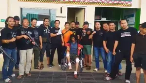 Begal Tembak Perut Pelajar Diringkus Saat Sembunyi