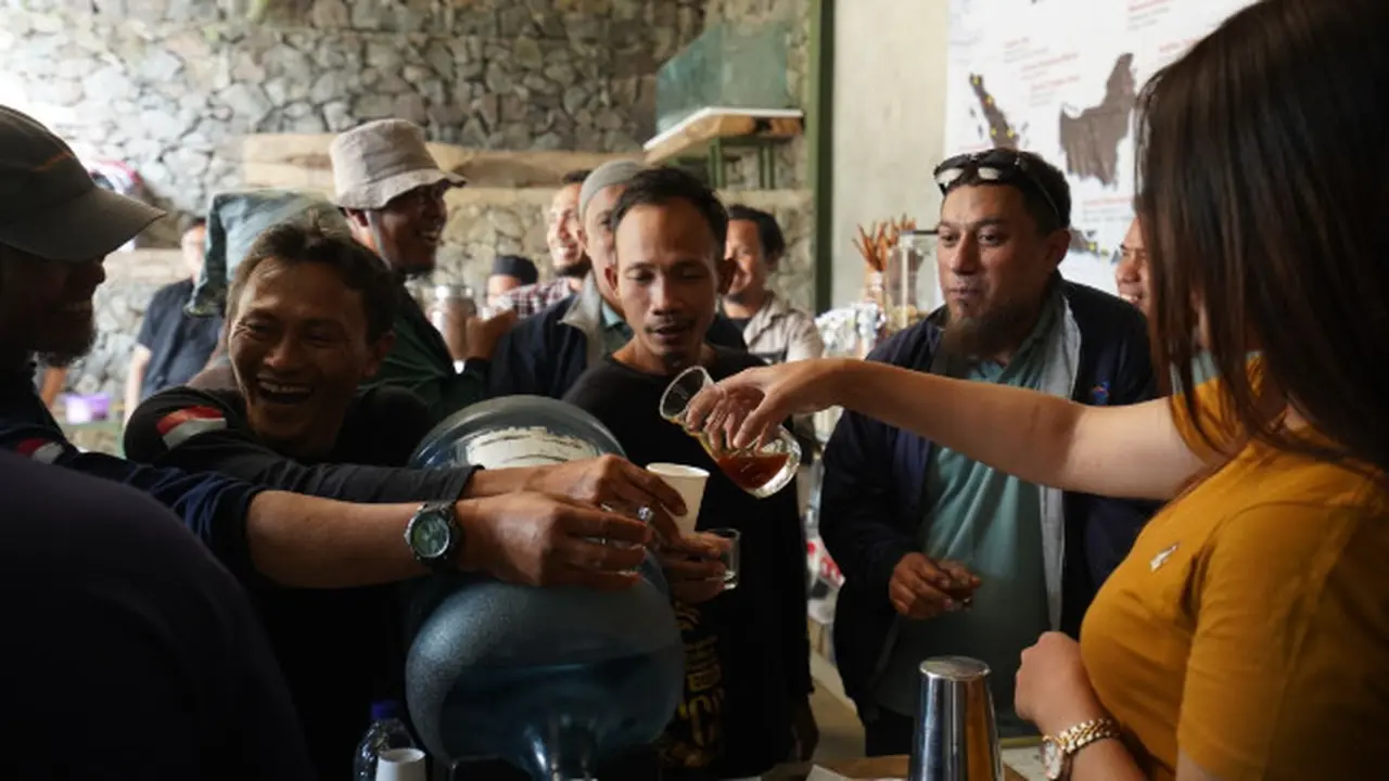 Saat 25 Mantan Napiter Dapat Pelatihan Budidaya Kopi