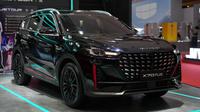 JETOUR X70 Plus yang dipamerkan dalam gelaran IIMS 2025. (Dok: JETOUR Motor Indonesia)
