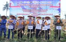 Polda Banten Panen Jagung 29,5 Ton, Perkuat Ketahanan Pangan Nasional Menuju Indonesia Emas 2045