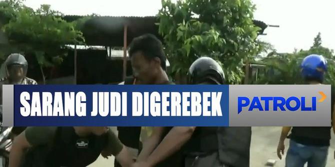 Detik-Detik Polisi Gerebek Tempat Judi di Deli Serdang