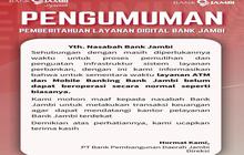 Bank Jambi Minta Maaf atas Gangguan Layanan Digital, Proses Pemulihan dan Laporan Hukum Ditempuh