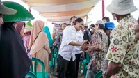 Wamen ATR/BPN Raja Juli Antoni memenuhi Undangan Saresehan Tani dan Panen Raya di Desa Bulupayung Kecamatan Patimuan, Cilacap, pada Senin (15/5/2023). (Ist)