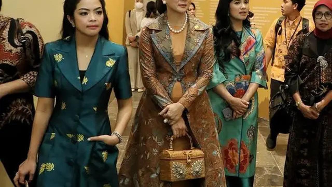 6 Gaya Formal Istri Menteri di Museum Nasional, Annisa Pohan dan Niena Kirana Tampil Elegan